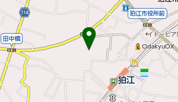 泉竜寺の地図画像