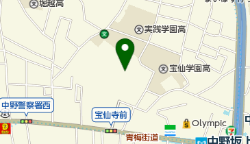 宝仙寺の地図画像