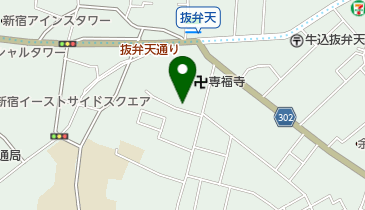 法善寺の地図画像