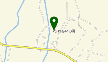 ふれあいの湯の地図画像
