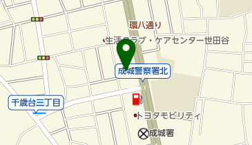 THE SPA成城の地図画像