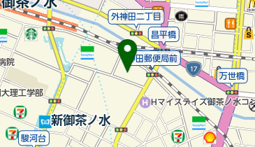 RAKU SPA1010神田の地図画像