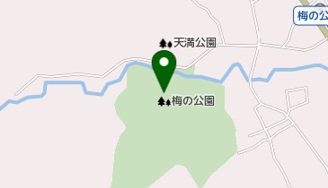 吉野梅郷の地図画像