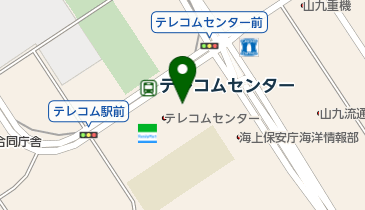 テレコムセンタービル展望台の地図画像