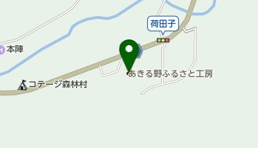 ふるさと工房五日市の地図画像