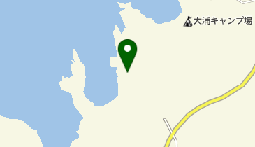 仲の浦海岸の地図画像