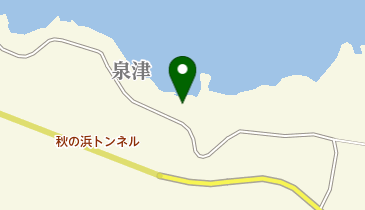 秋ノ浜遊泳場の地図画像