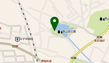 狭山池の地図画像