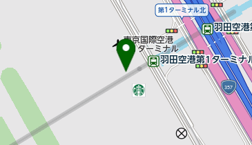 東京国際空港第1ターミナルの地図画像