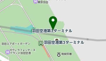 東京国際空港第3ターミナルの地図画像