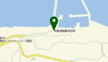 利島港の地図画像