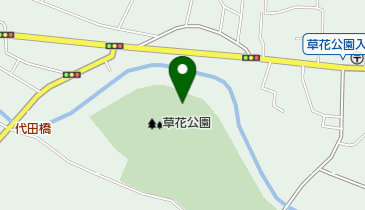 草花公園の地図画像