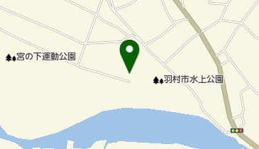 羽村市水上公園の地図画像