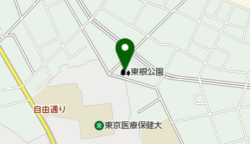 東根公園の地図画像