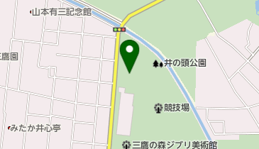 井の頭公園の地図画像