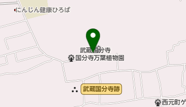 おたかの道湧水園の地図画像