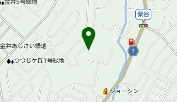 金井代宮山南緑地の地図画像