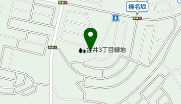 金井3丁目緑地の地図画像