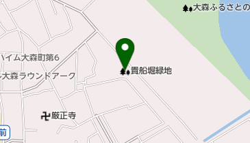 貴船堀緑地の地図画像