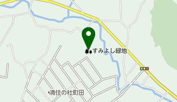 下小山田すみよし緑地の地図画像