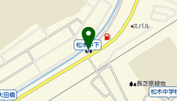 松木1号緑地の地図画像