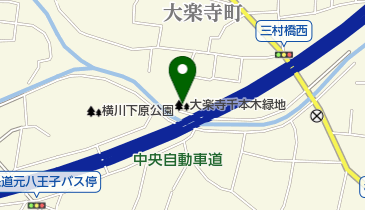 大楽寺千本木緑地の地図画像