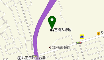 石橋入緑地の地図画像