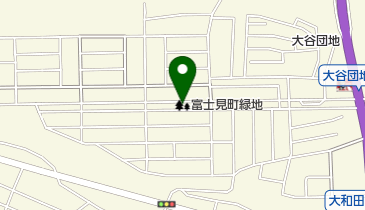 富士見町緑地の地図画像