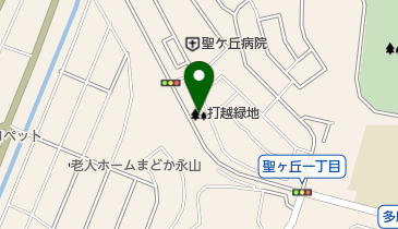 打越緑地の地図画像