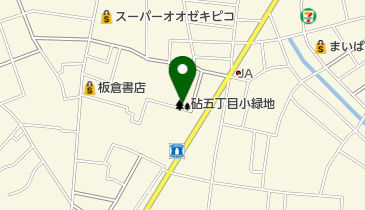 砧五丁目小緑地の地図画像