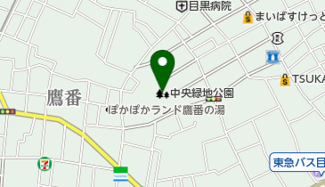 中央緑地公園の地図画像