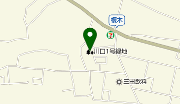 川口1号緑地の地図画像