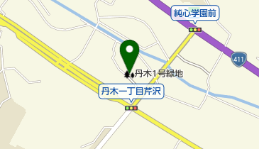 丹木1号緑地の地図画像