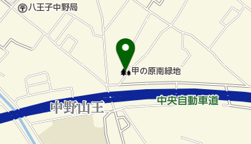 甲の原南緑地の地図画像