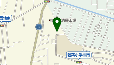 若葉緑地の地図画像