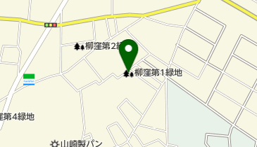 柳窪第1緑地の地図画像
