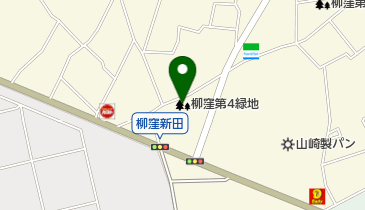 柳窪第4緑地の地図画像