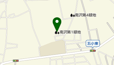 南沢第1緑地の地図画像