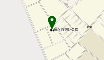 緑ケ丘憩いの森の地図画像