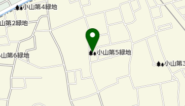 小山第5緑地の地図画像