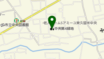 中央第4緑地の地図画像