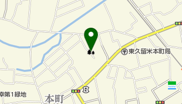 本町第1緑地の地図画像