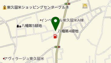 八幡第4緑地の地図画像