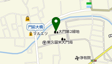 大門第2緑地の地図画像