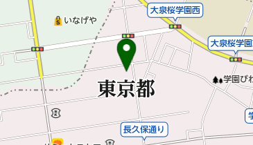 くりの木の森緑地の地図画像