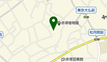 赤塚植物園の地図画像