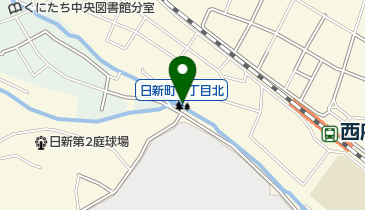 市川緑道の地図画像