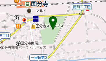 殿ケ谷戸公園の地図画像