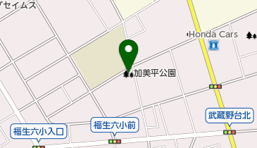 加美平公園の地図画像