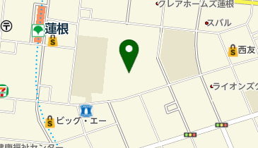 城北公園の地図画像